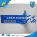 Custom printing evident packing sticker self adhesive warranty void screw label tamper